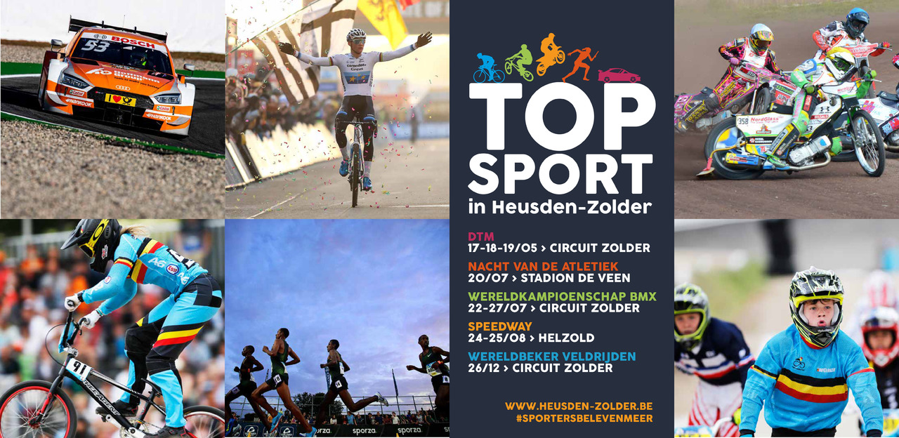 Topsport in Heusden-Zolder met circuit Zolder