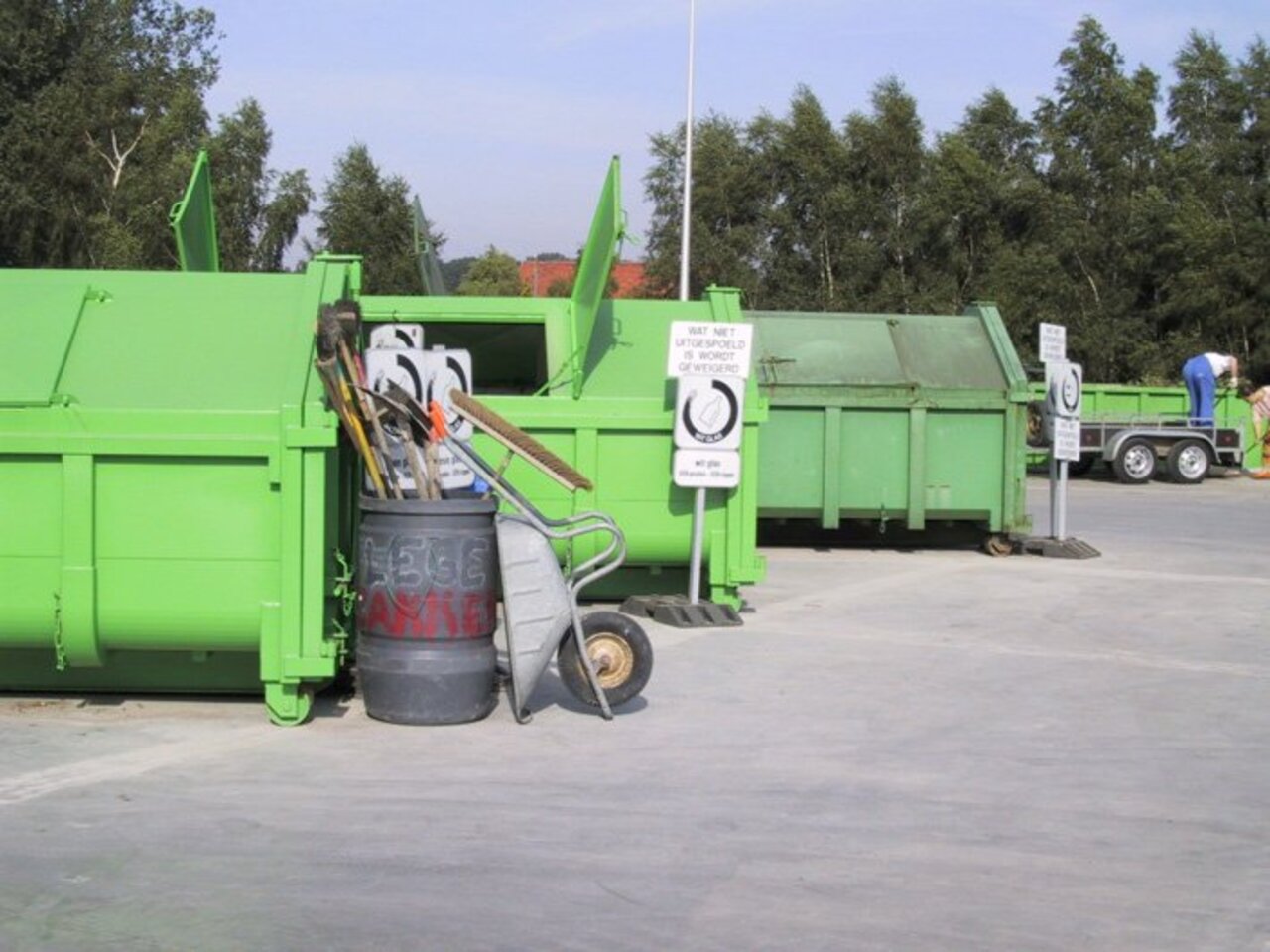 Recyclagepark Lummen sluit 1 jaar