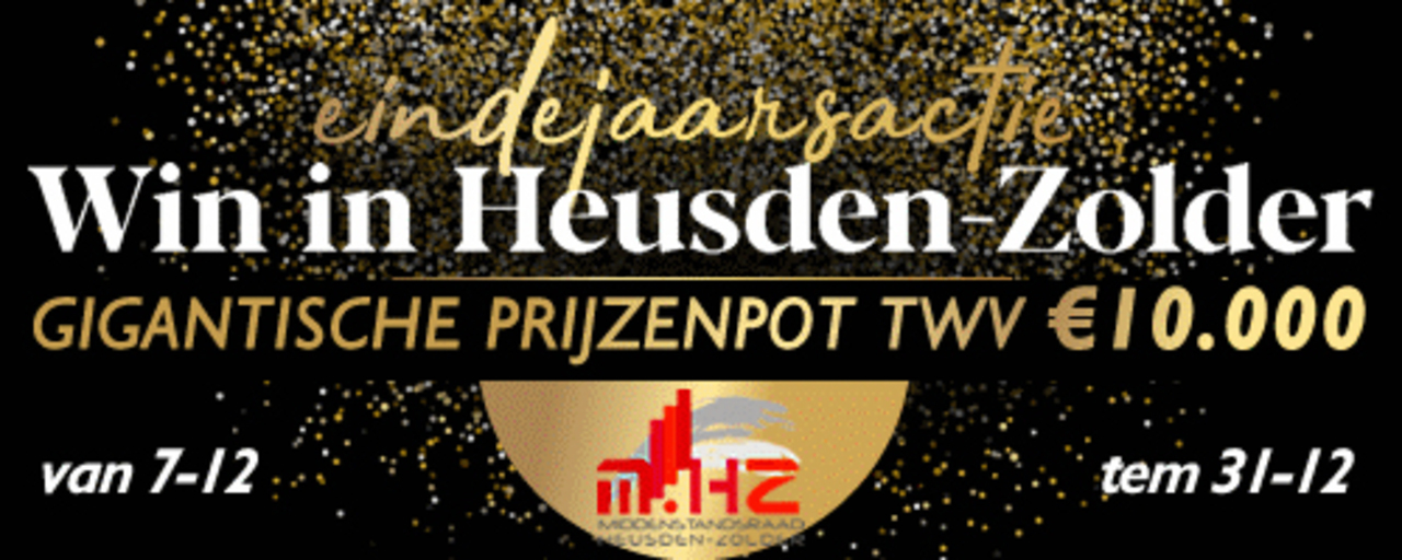 Eindejaarsactie Heusden-Zolder 2019: deelname BHV